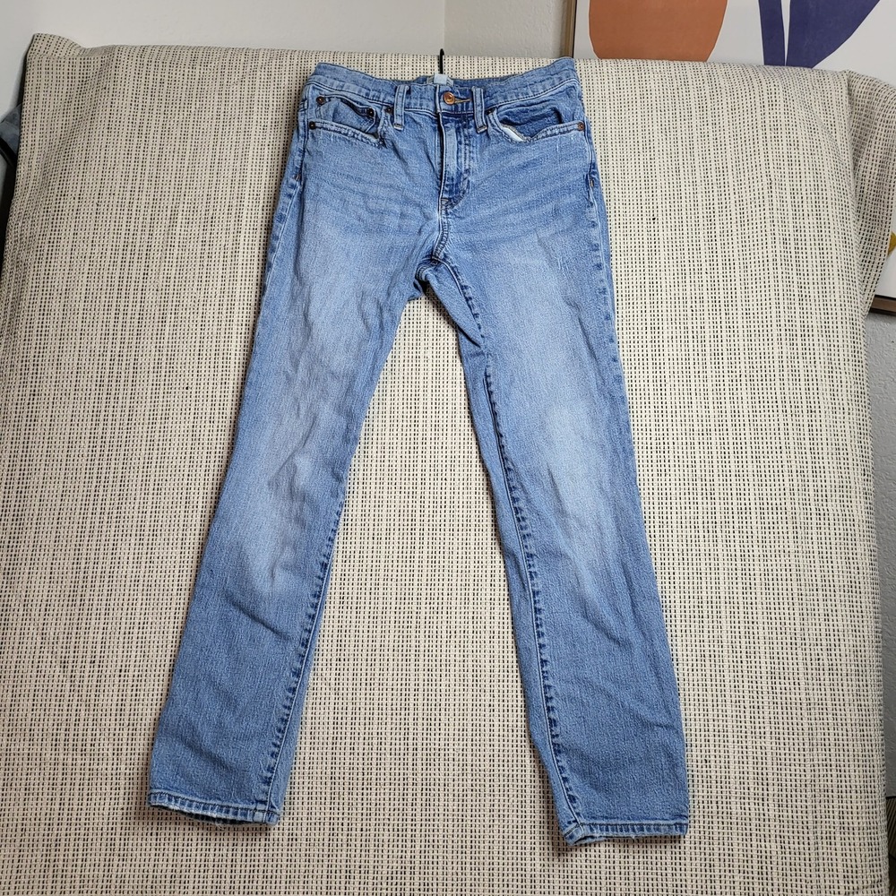 J Crew‎ Jeans Womens 24 Blue Denim High Rise Skinny Classic Stretch Casual Pants
